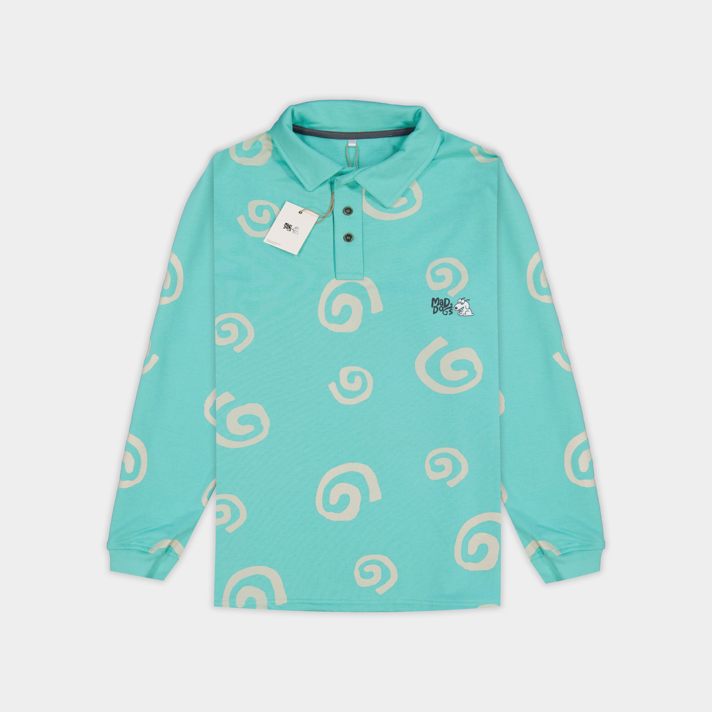 mad dog gear 100% Cotton Rugby Jersey in Mint – Mad Dogs Clothing®