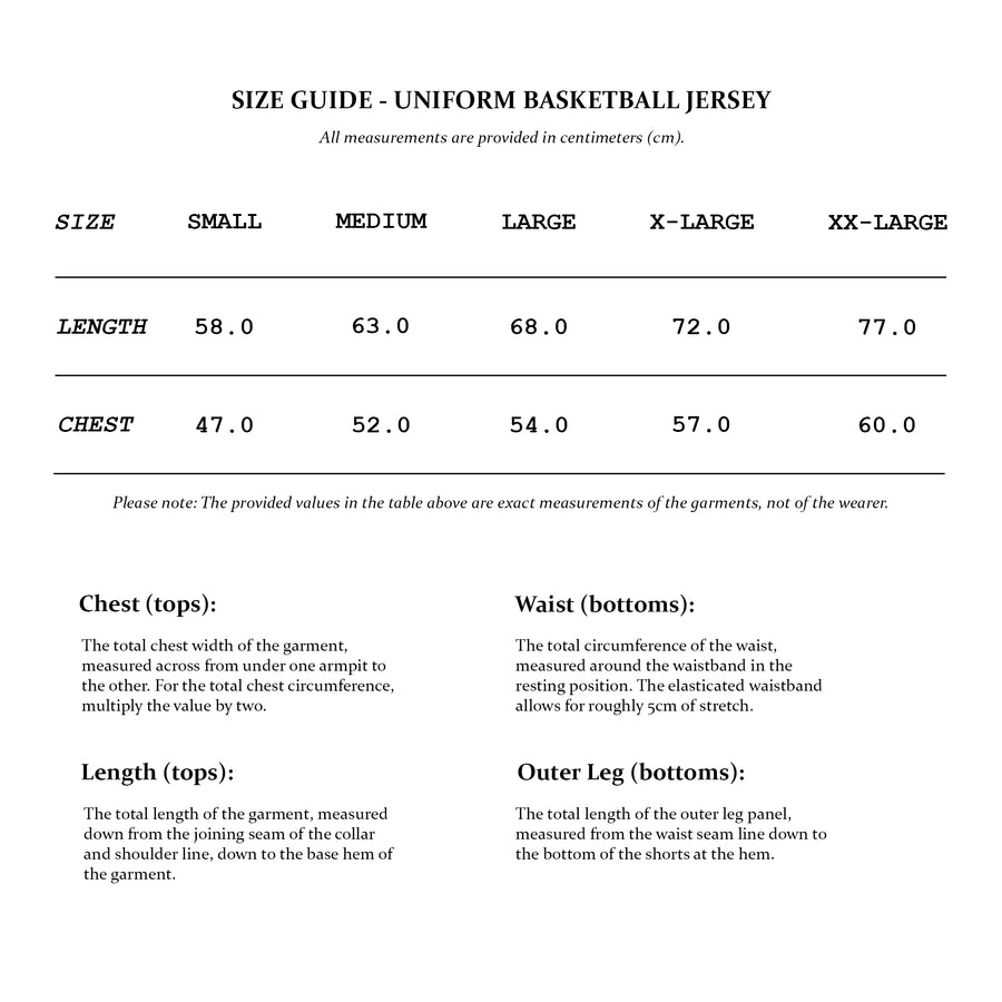Uniform Basketball Jersey (SS23/24) - Takealot.com