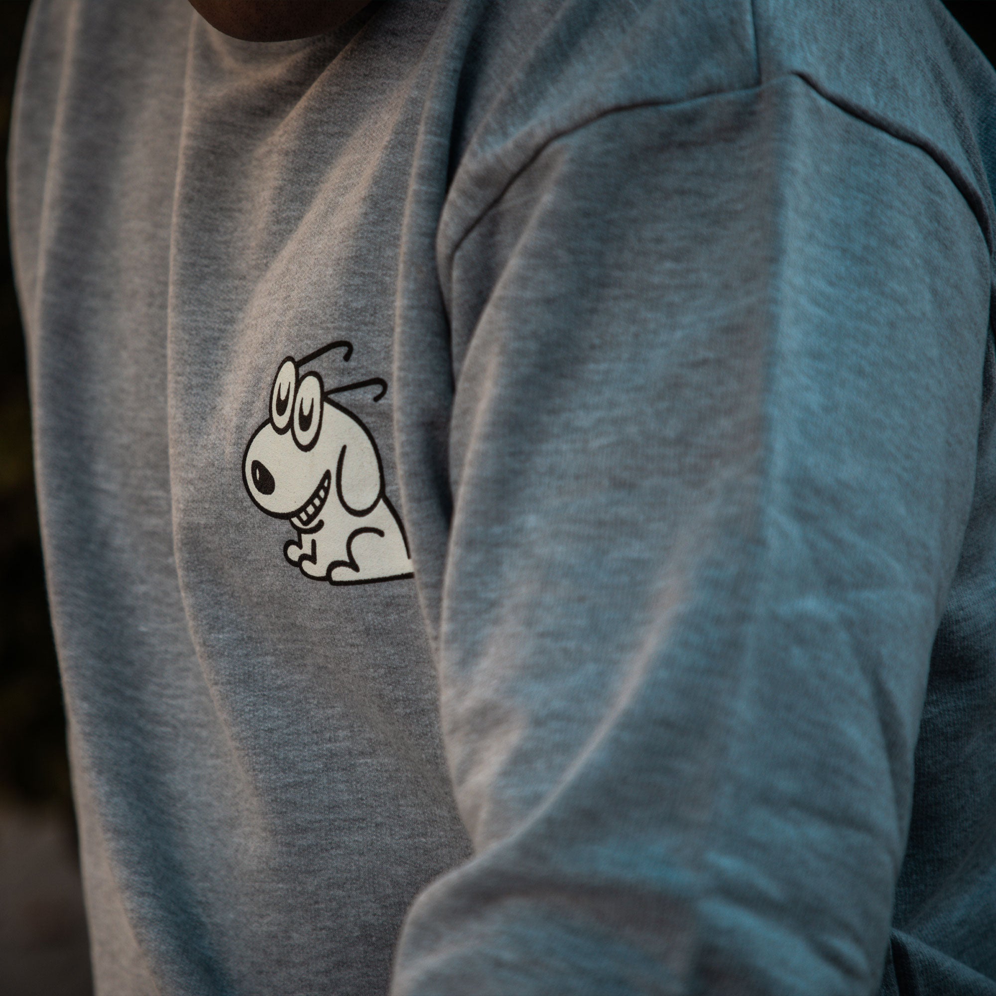 Mad Dogs® - Crew Sweater [Comet Grey] - Mad Dogs Clothing